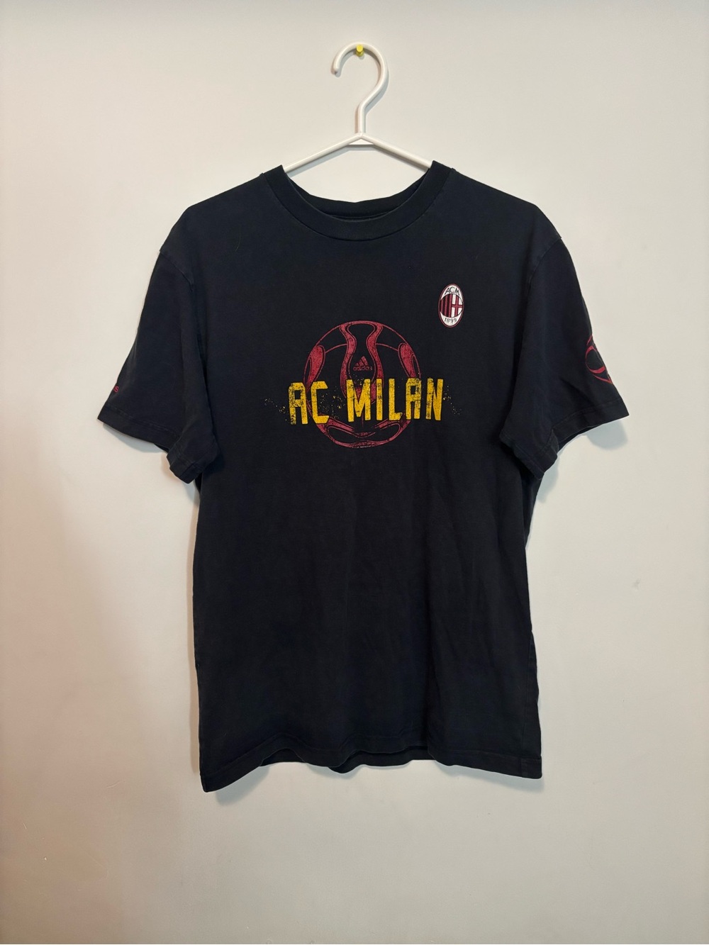 Vintage Adidas AC Milan Graphic Tee